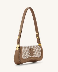 Alternative view of FEI Joy Shoulder Bag - Brown