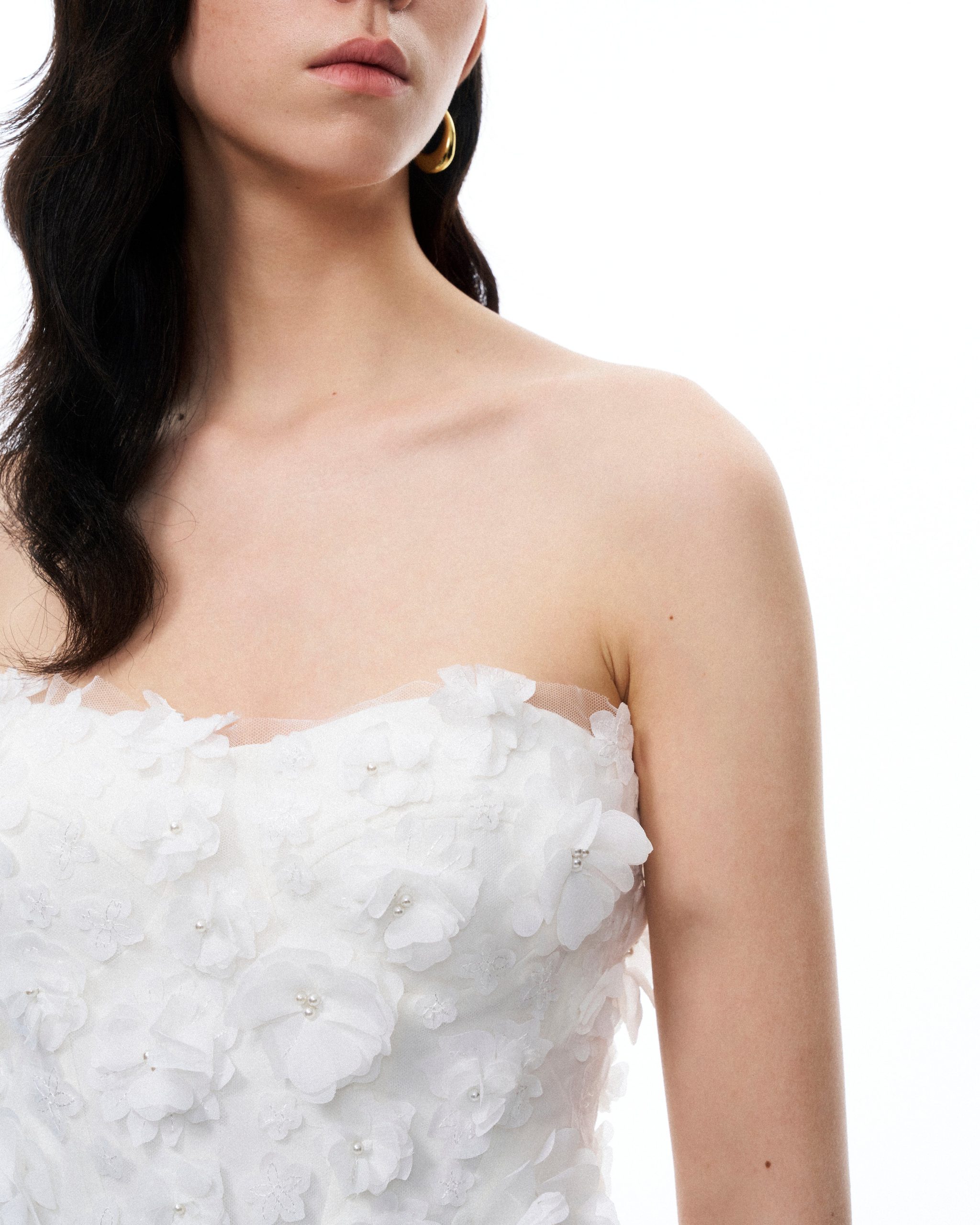 Juniper 3D Floral Mini Suits - White - Image 5