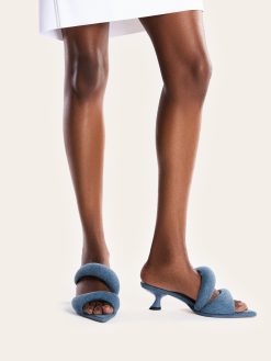 Alternative view of Sara Mule Denim - Blue
