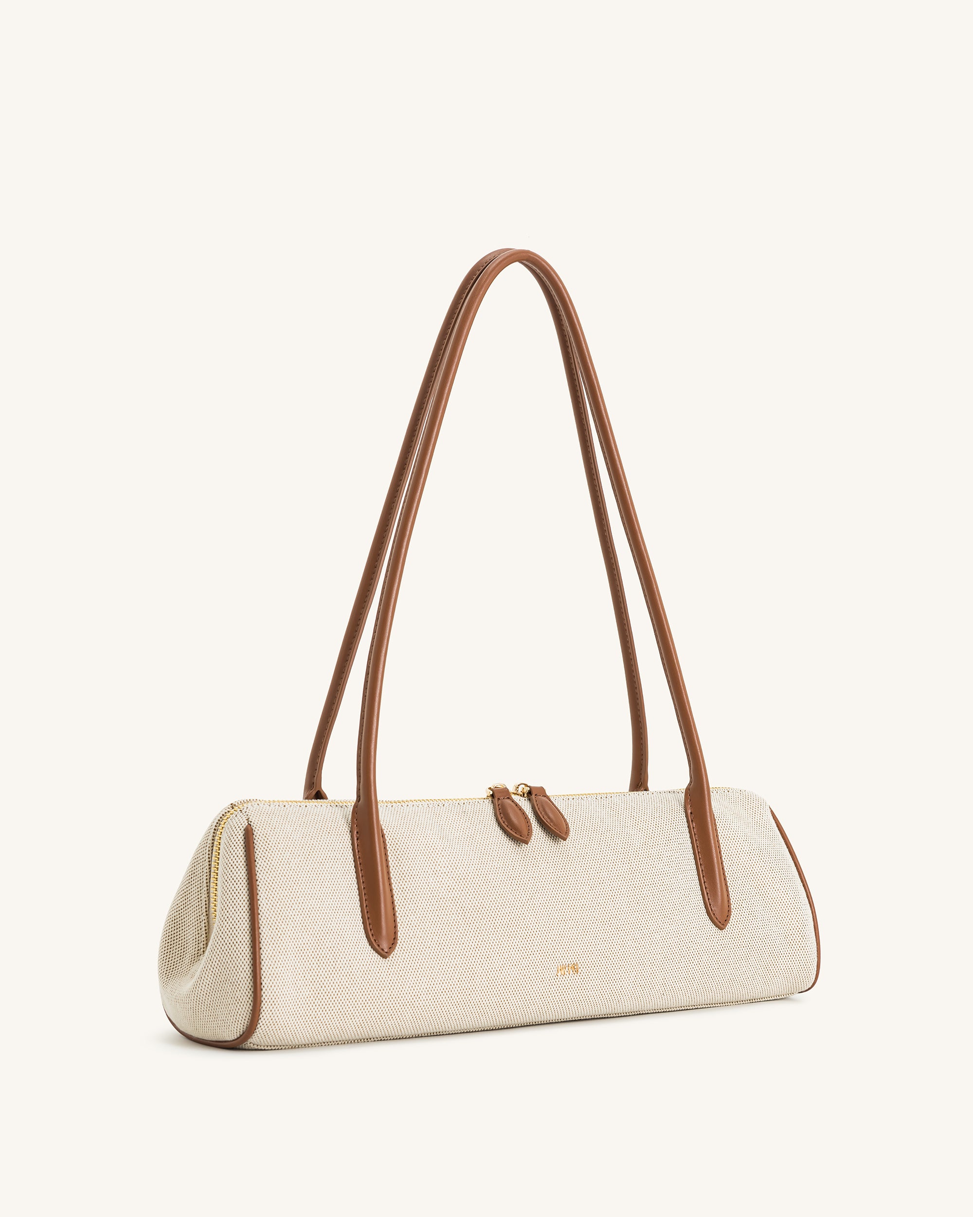 Nova Shoulder Bag - Brown Canvas - Image 2
