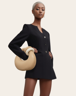 Alternative view of Abacus Top Handle Bag -  Cane sugar