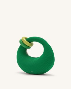 Alternative view of Abacus Top Handle Bag - Grass Green