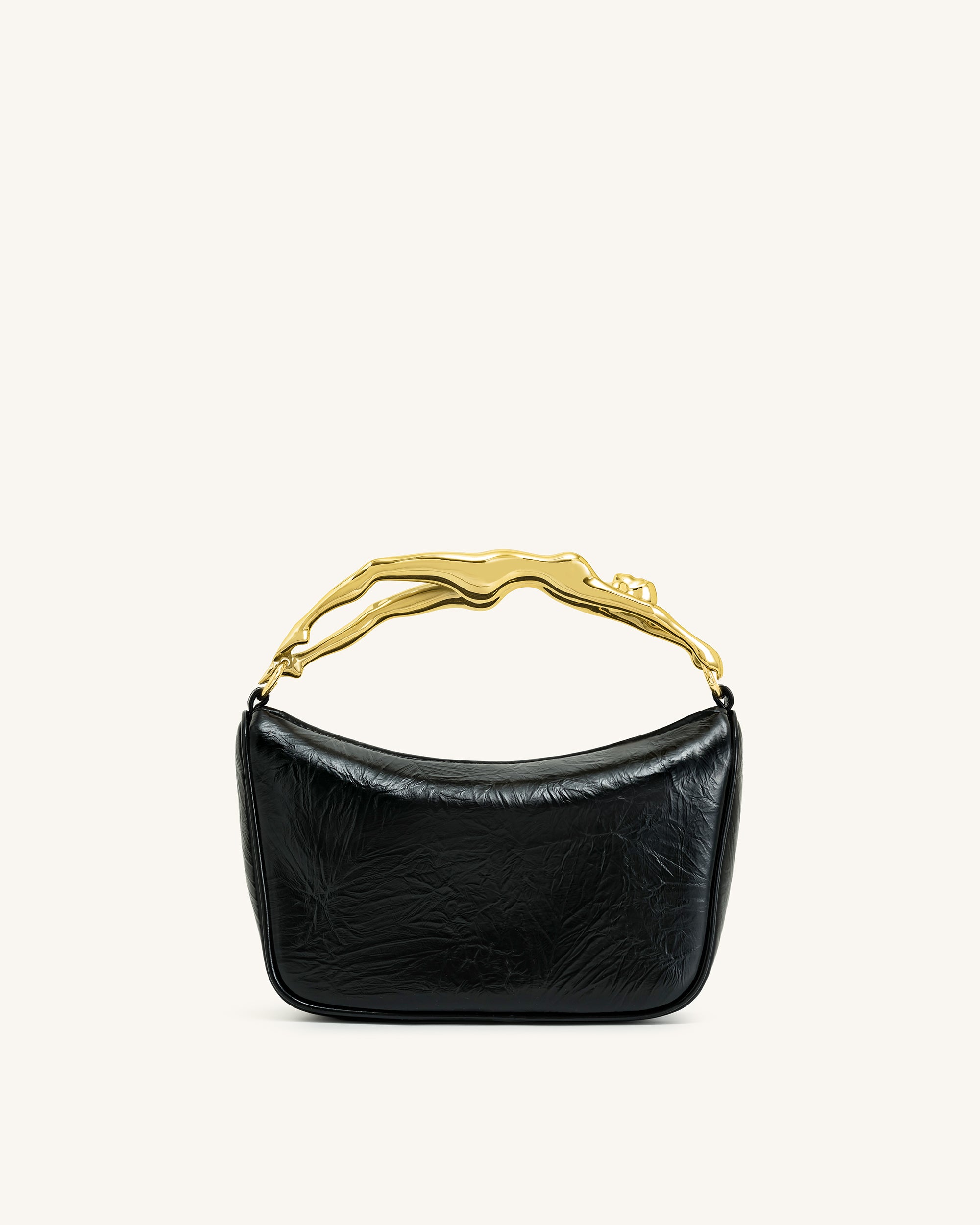 Jenny Human-shaped Handle Handbag - Black - Image 4