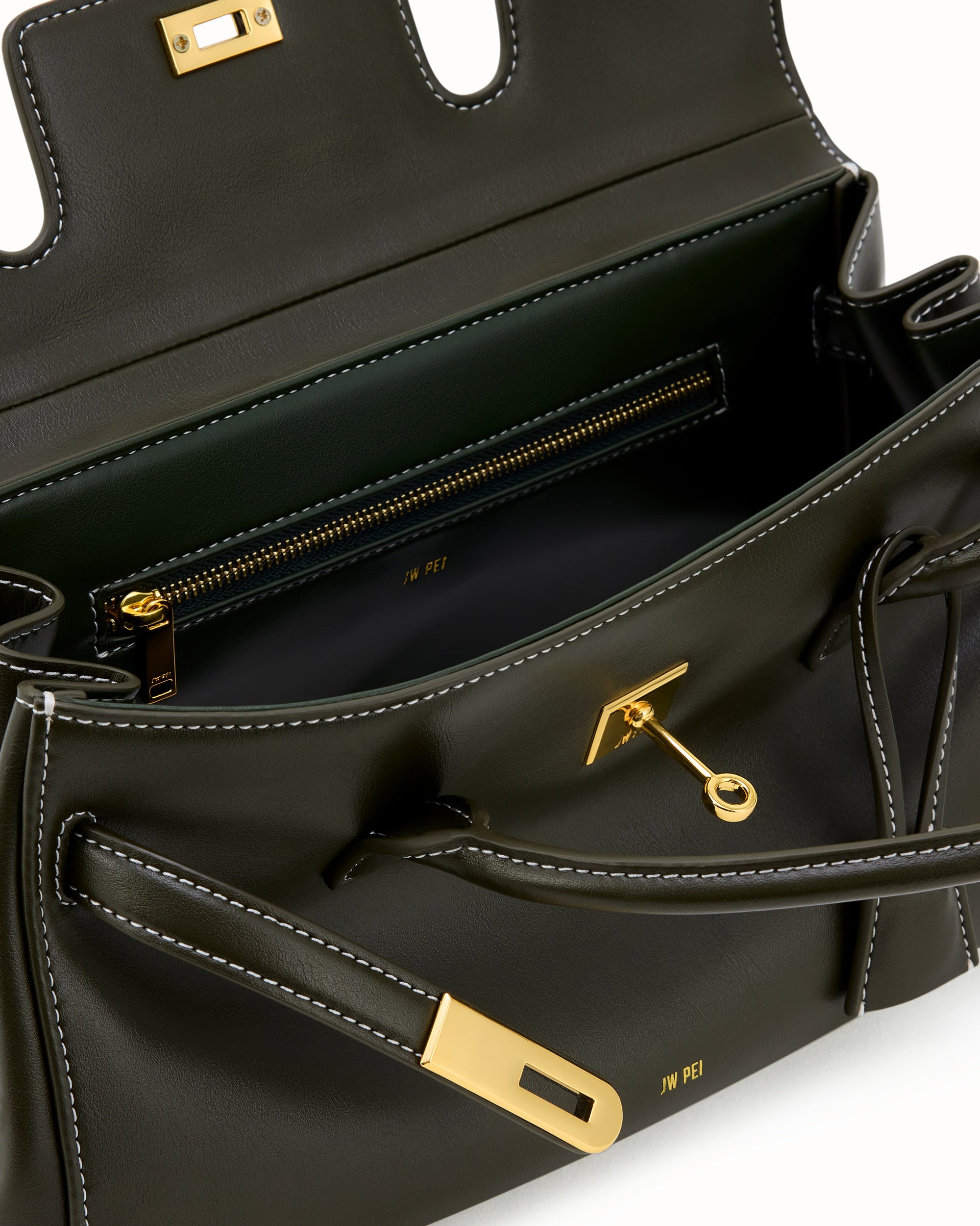 Yara Shoulder Bag - Army Green - Image 4