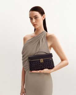 Alternative view of Thea Top Handle Bag -  Deep Claret