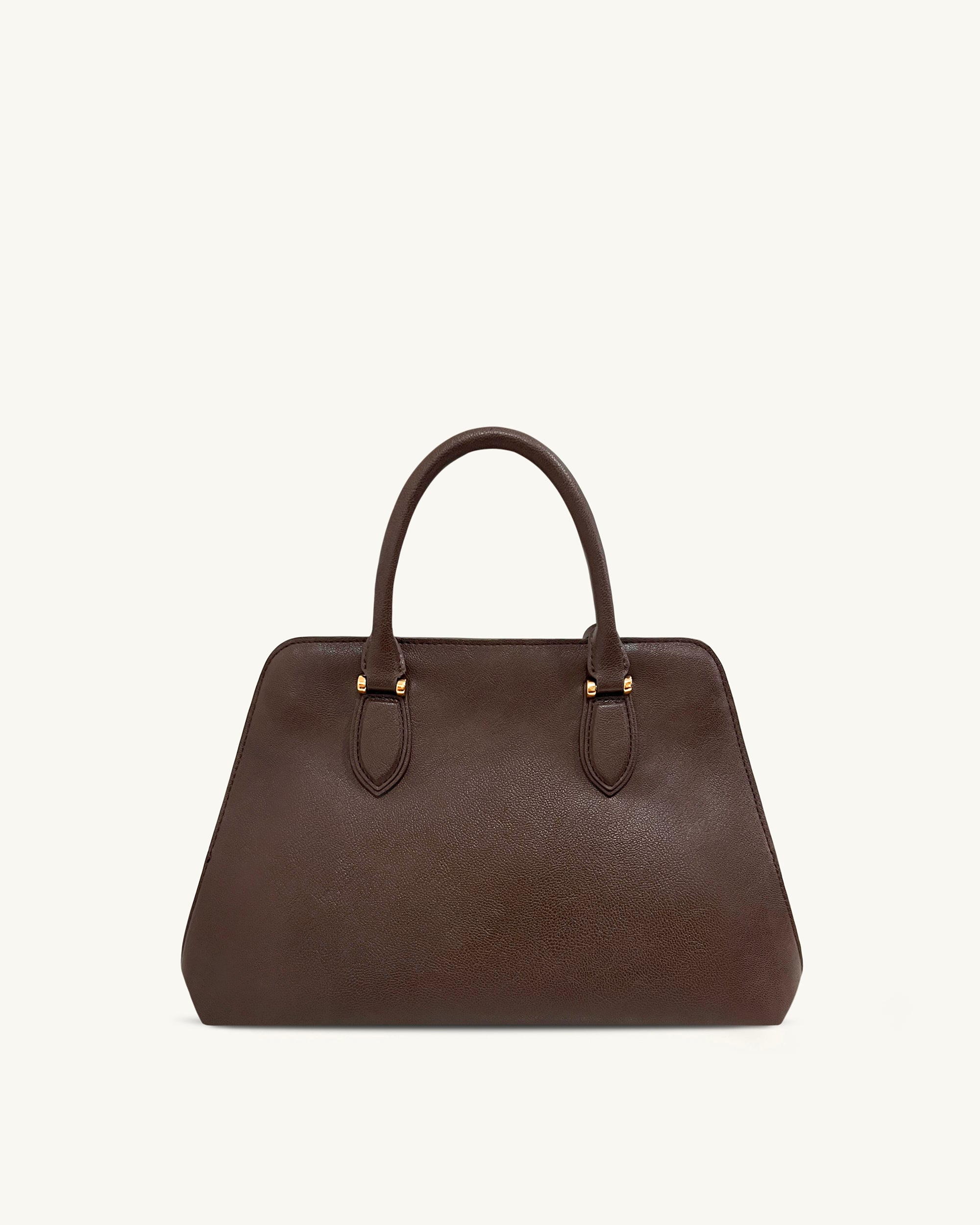 Lara Tote Bag - Dark Brown - Image 3