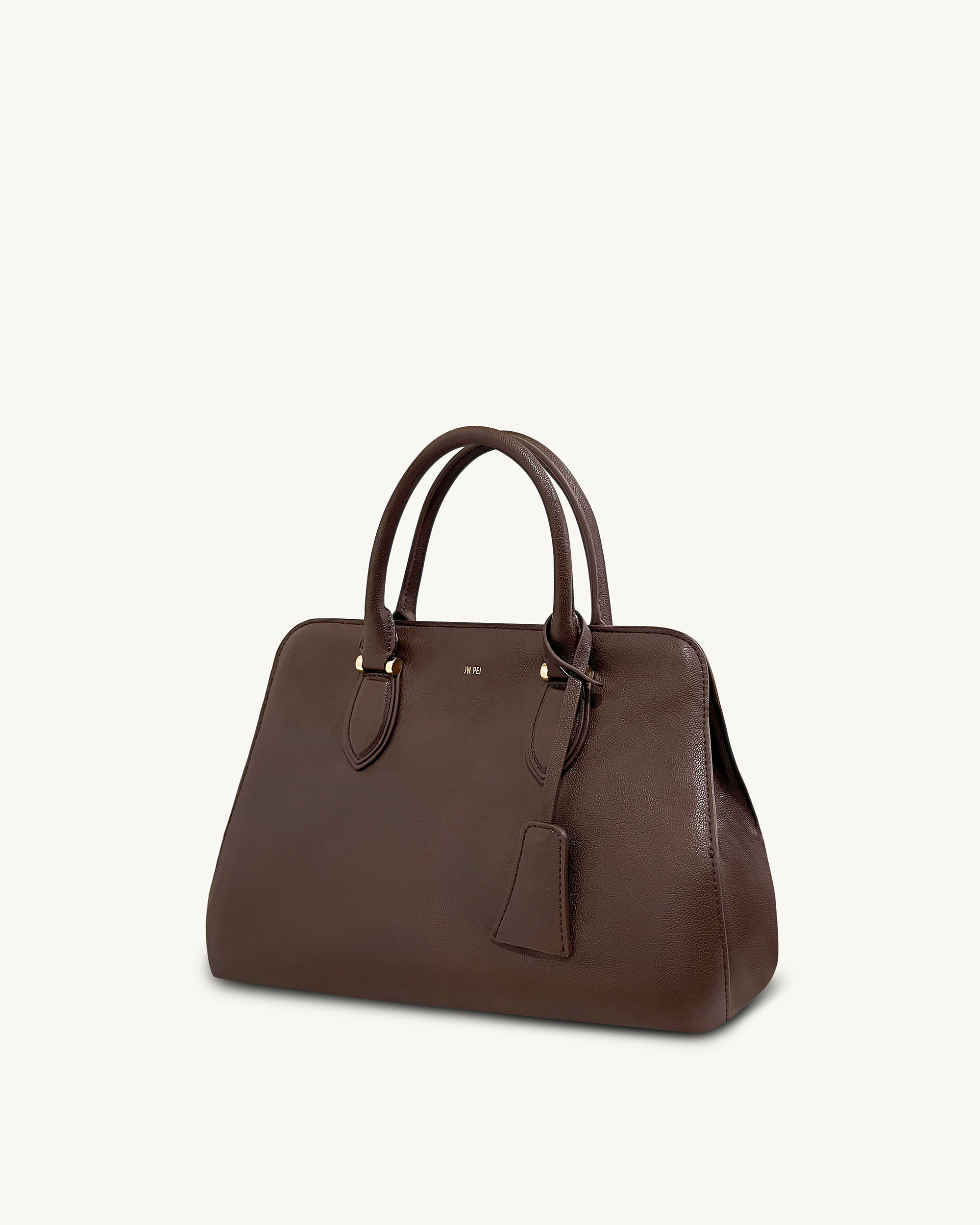 Lara Tote Bag - Dark Brown - Image 2