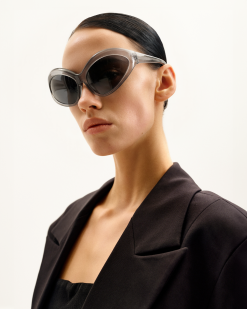 Alternative view of Quorra Cateye Sunglasses - Gray