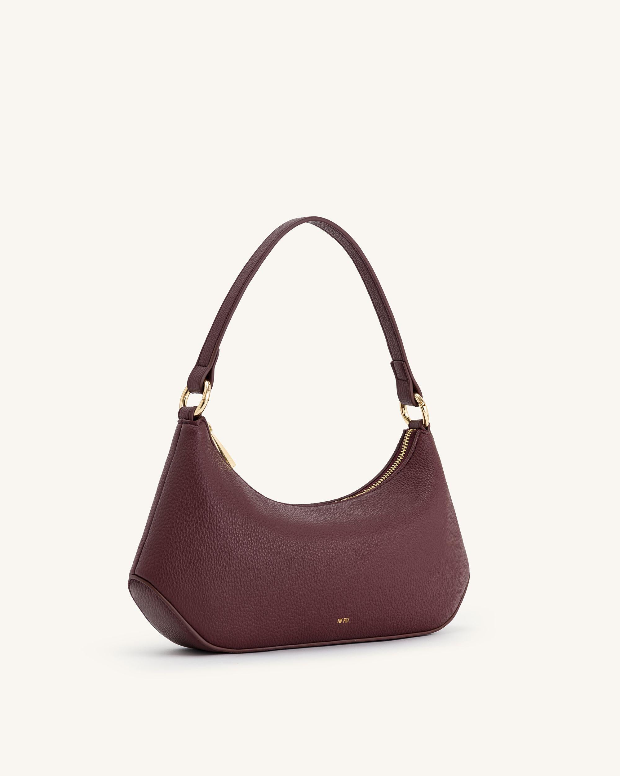 Lily Shoulder Bag - Deep Claret - Image 2