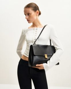 Alternative view of Hilary Shoulder Bag - Black