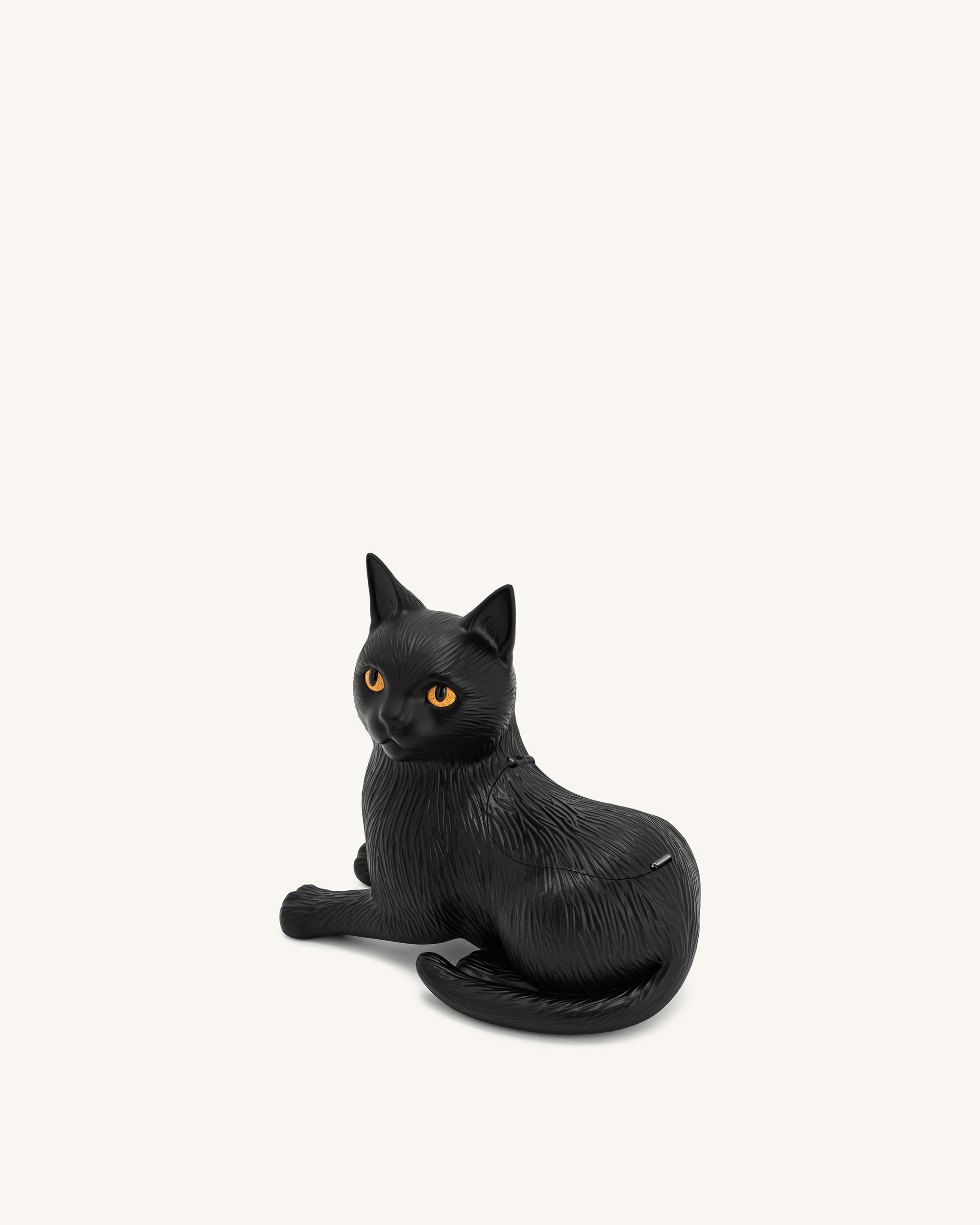 Hedy Black Cat Clutch - Black - Image 3