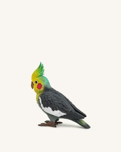 Alternative view of Gray Cockatiel Clutch Bag - Multicolor