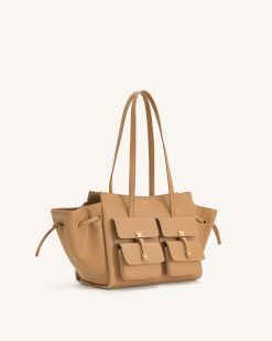 Alternative view of Linda Tote Bag - Latte Color