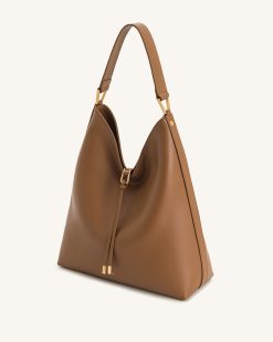 Alternative view of Aria Shoulder Bag - Brown