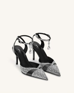Alternative view of Haidi Artificial Crystal Pumps - Black