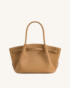 Alternative view of Hana Medium Tote Bag - Latte Color