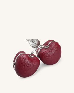 Alternative view of Aureline Cherry Shaped Clutch - Red