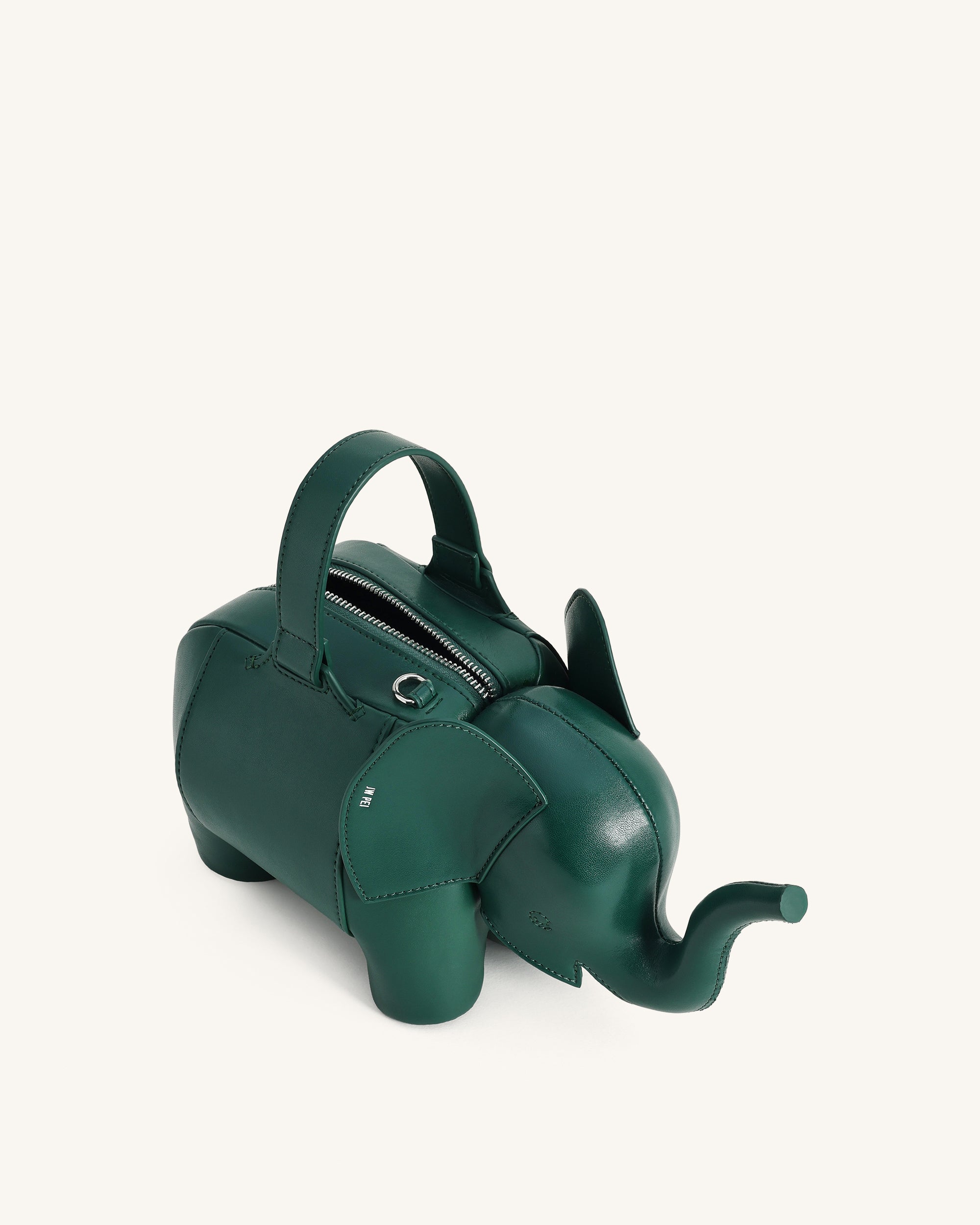 Claire Elephant Shaped Handbag - Green - Image 4