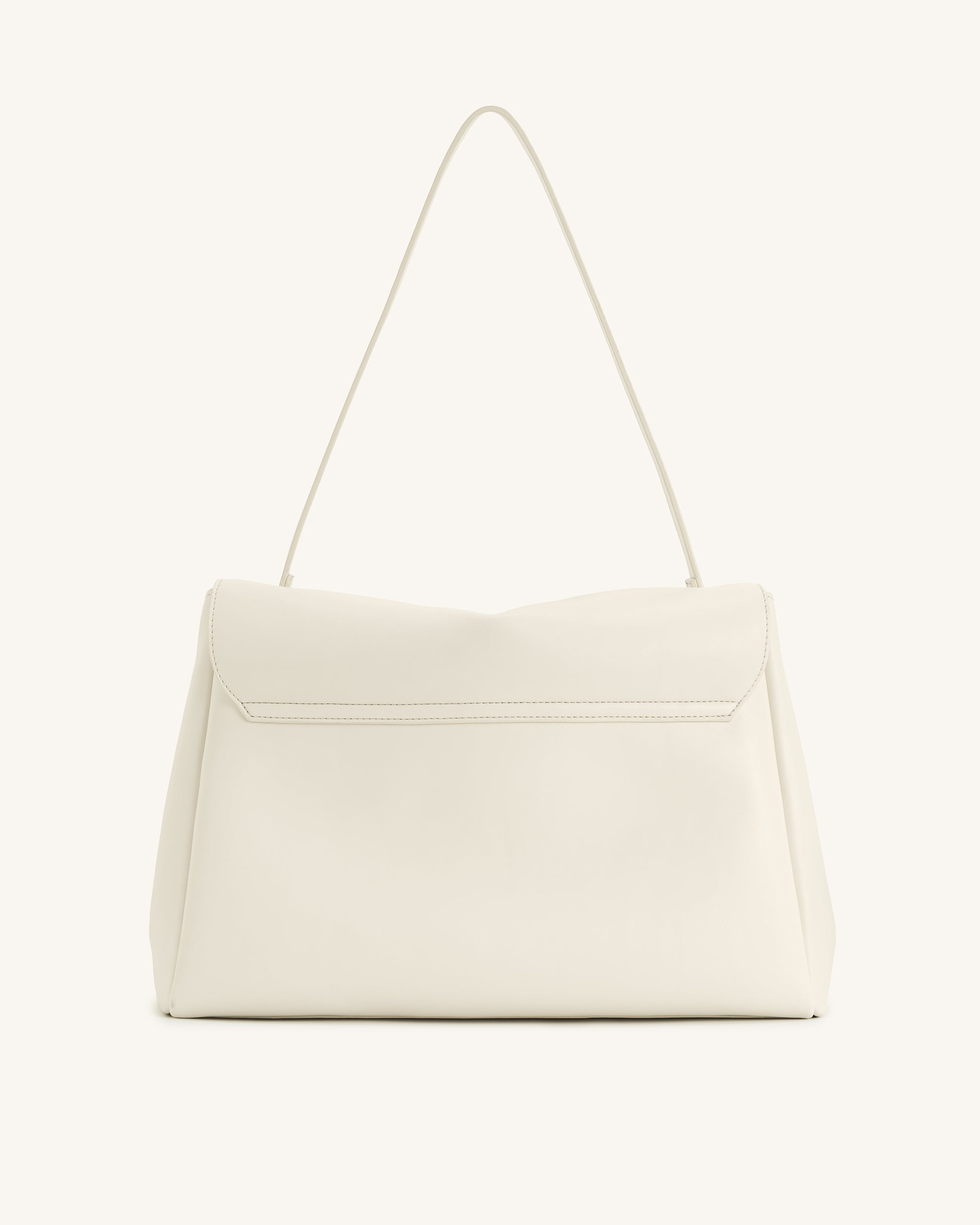 Hilary Shoulder Bag - White - Image 4