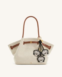 Alternative view of Orchid Bag Charm - Black