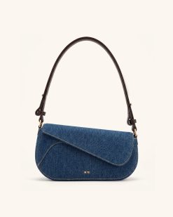 Addisyn Shoulder Bag - Blue Denim