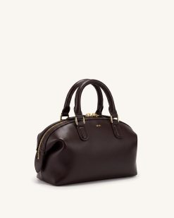 Alternative view of Arlo Top Handle Bag - Dark Brown