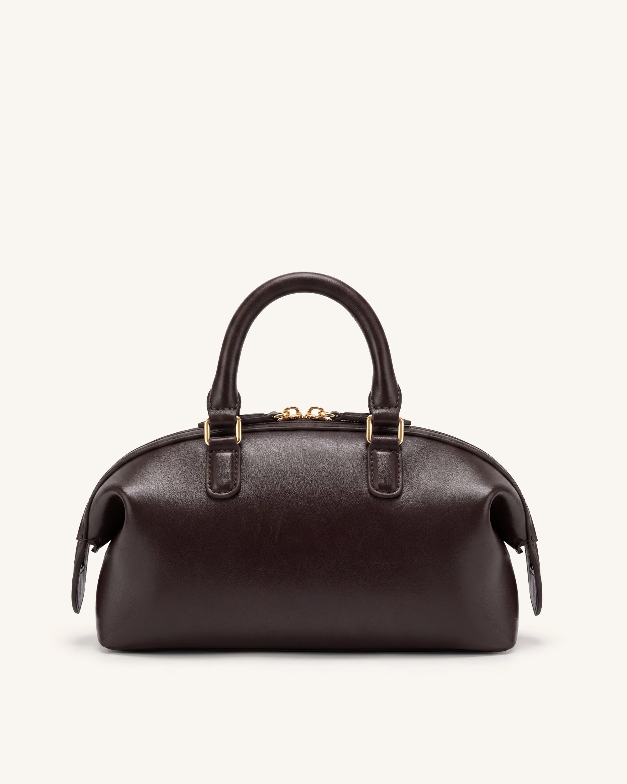 Arlo Top Handle Bag - Dark Brown - Image 3