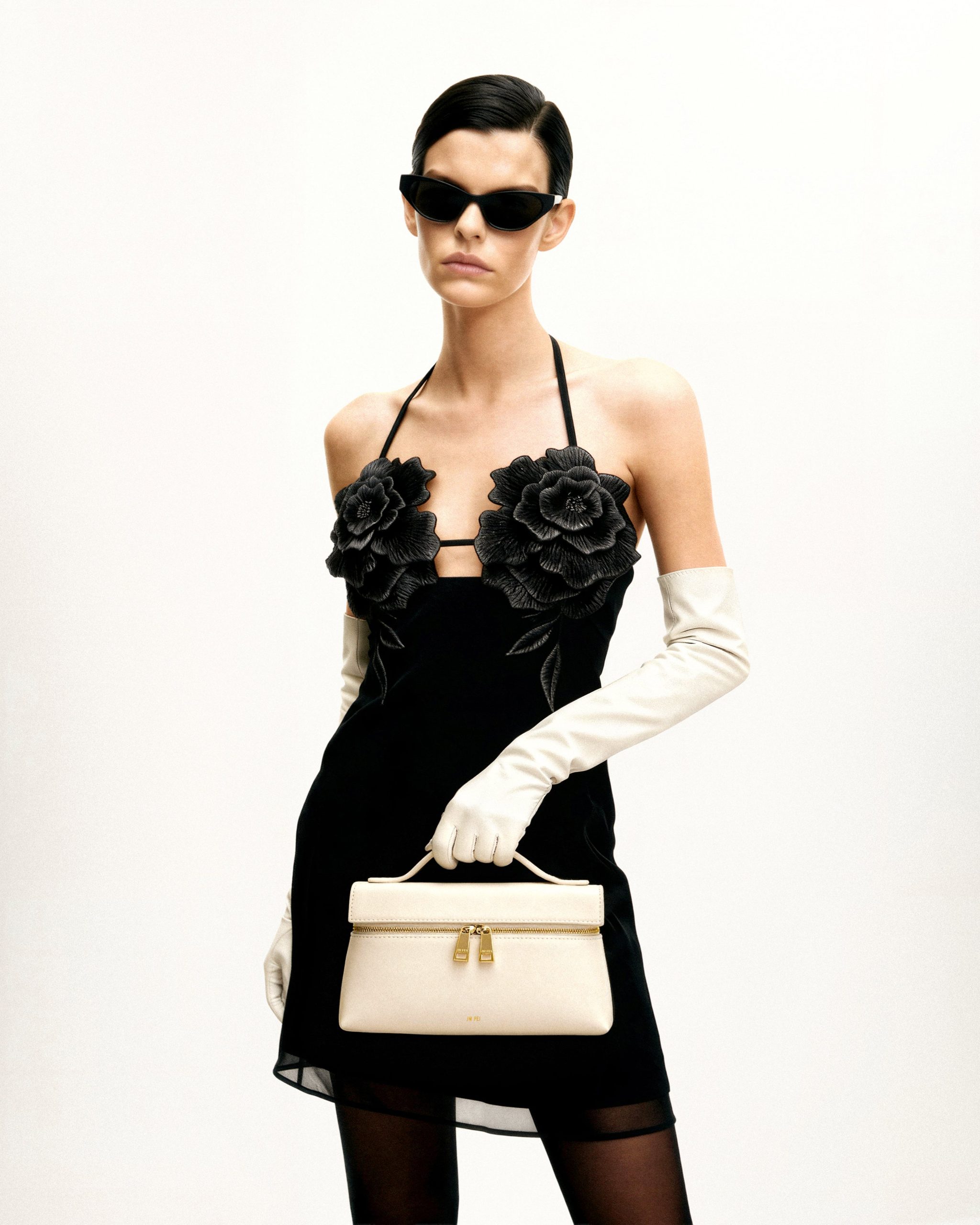 Thea Top Handle Bag - White - Image 2