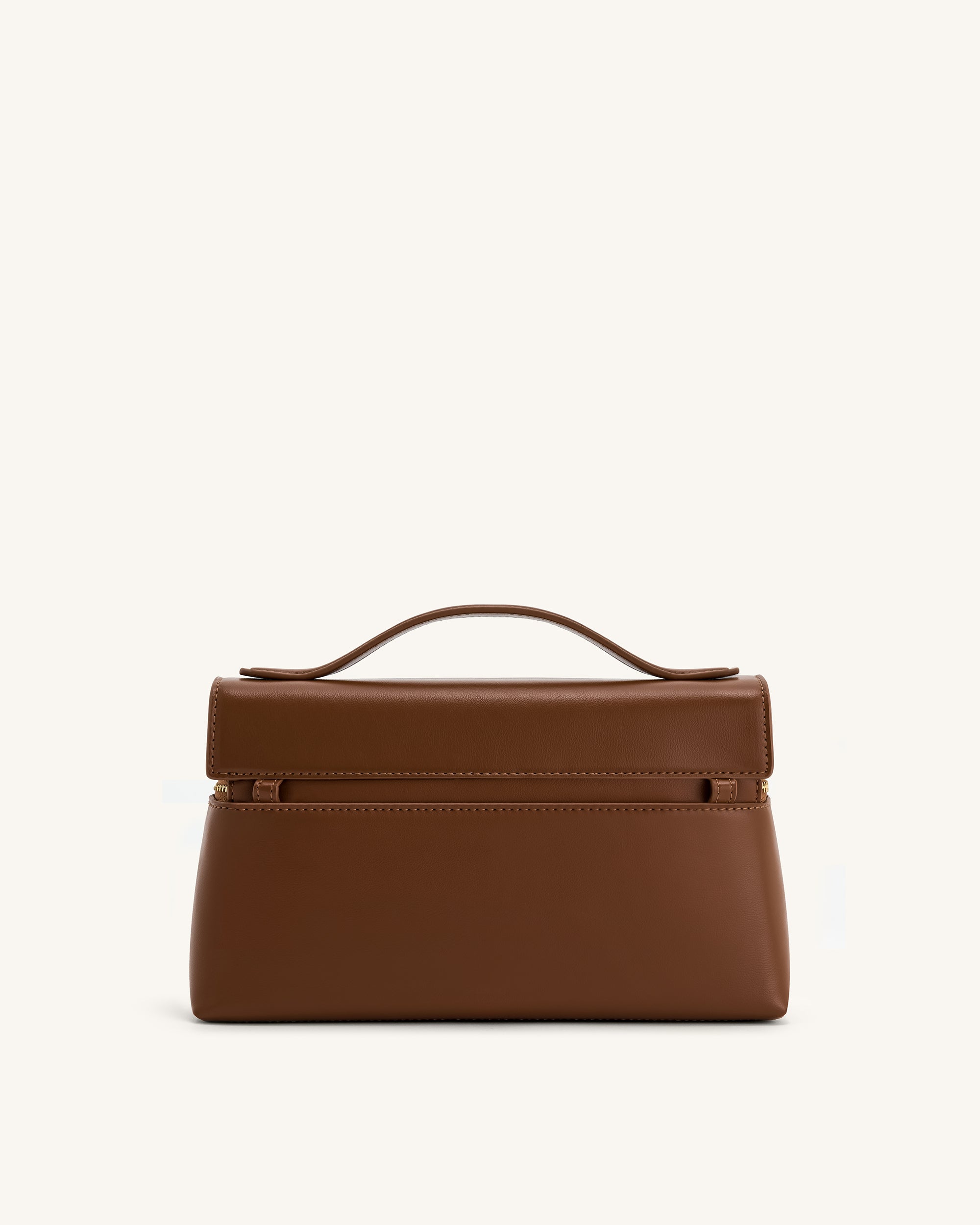 Thea Top Handle Bag - Brown - Image 4