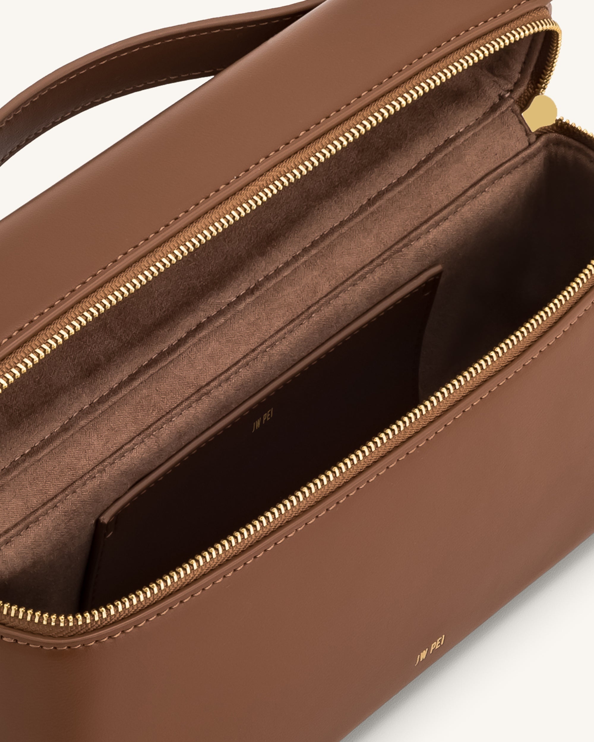 Thea Top Handle Bag - Brown - Image 5
