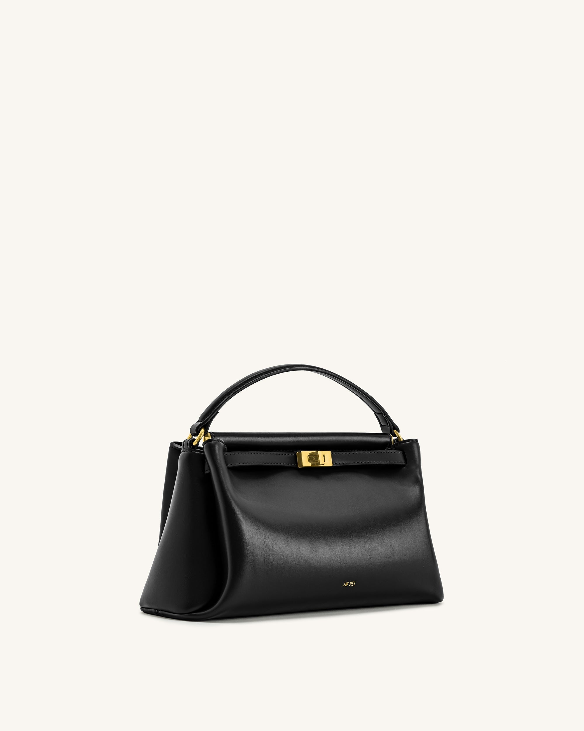 Carmen Top Handle Bag - Black - Image 3