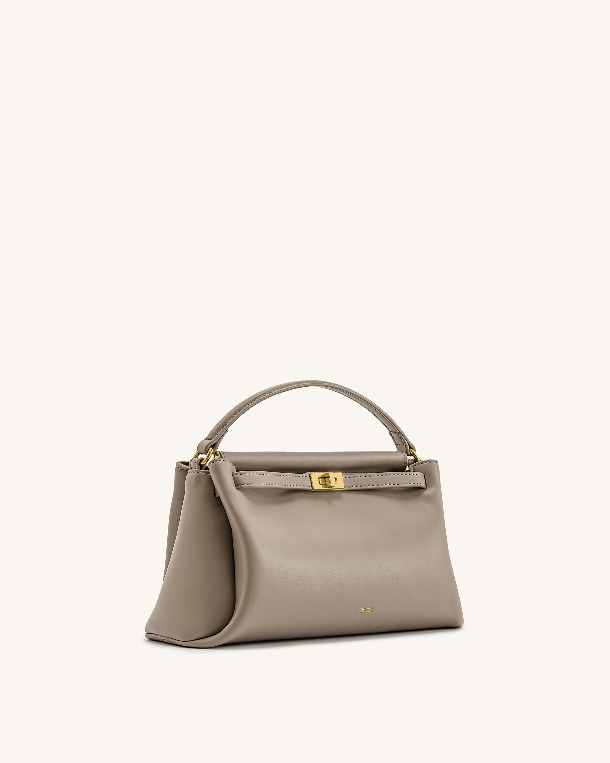 Carmen Top Handle Bag - Apricot - Image 4