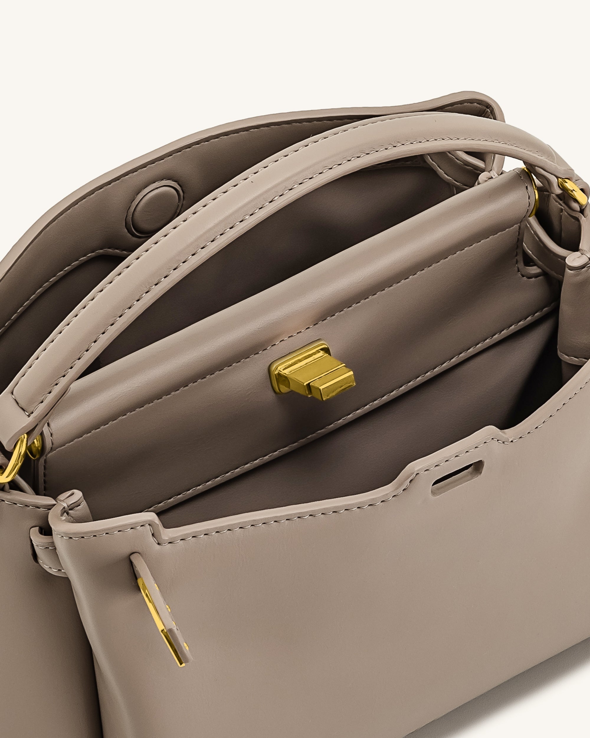 Carmen Top Handle Bag - Apricot - Image 6