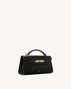 Alternative view of Noor Top Handle Bag - Ink Black