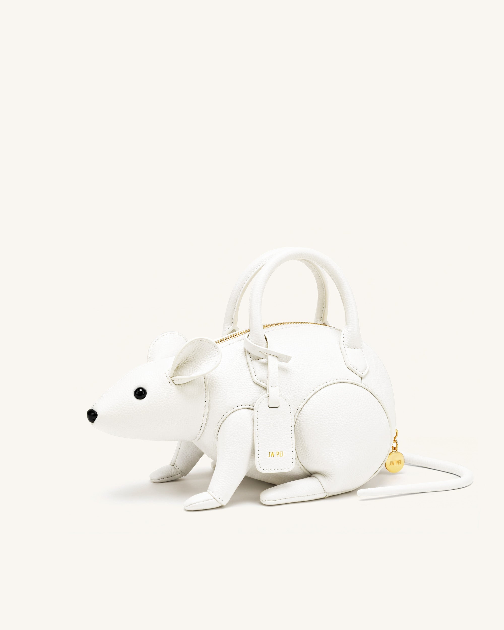Mia Mouse Top Handle Bag - White - Image 2