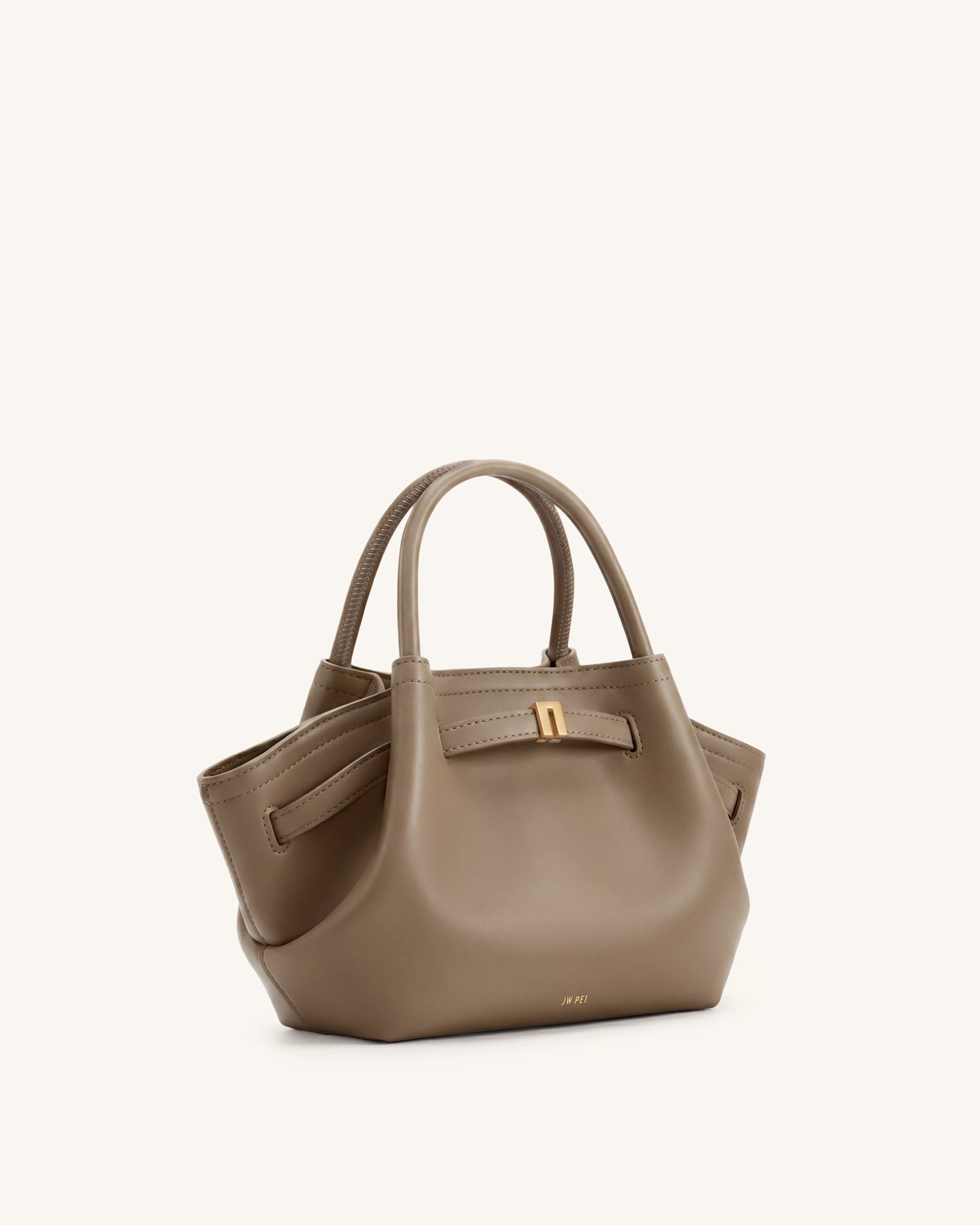 Hana Mini Tote Bag - Grayish Brown - Image 2