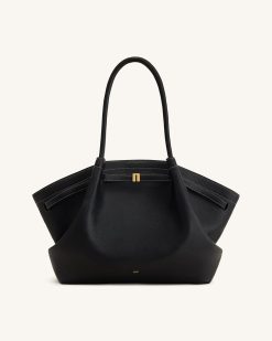 Hana Large Tote Bag - Black