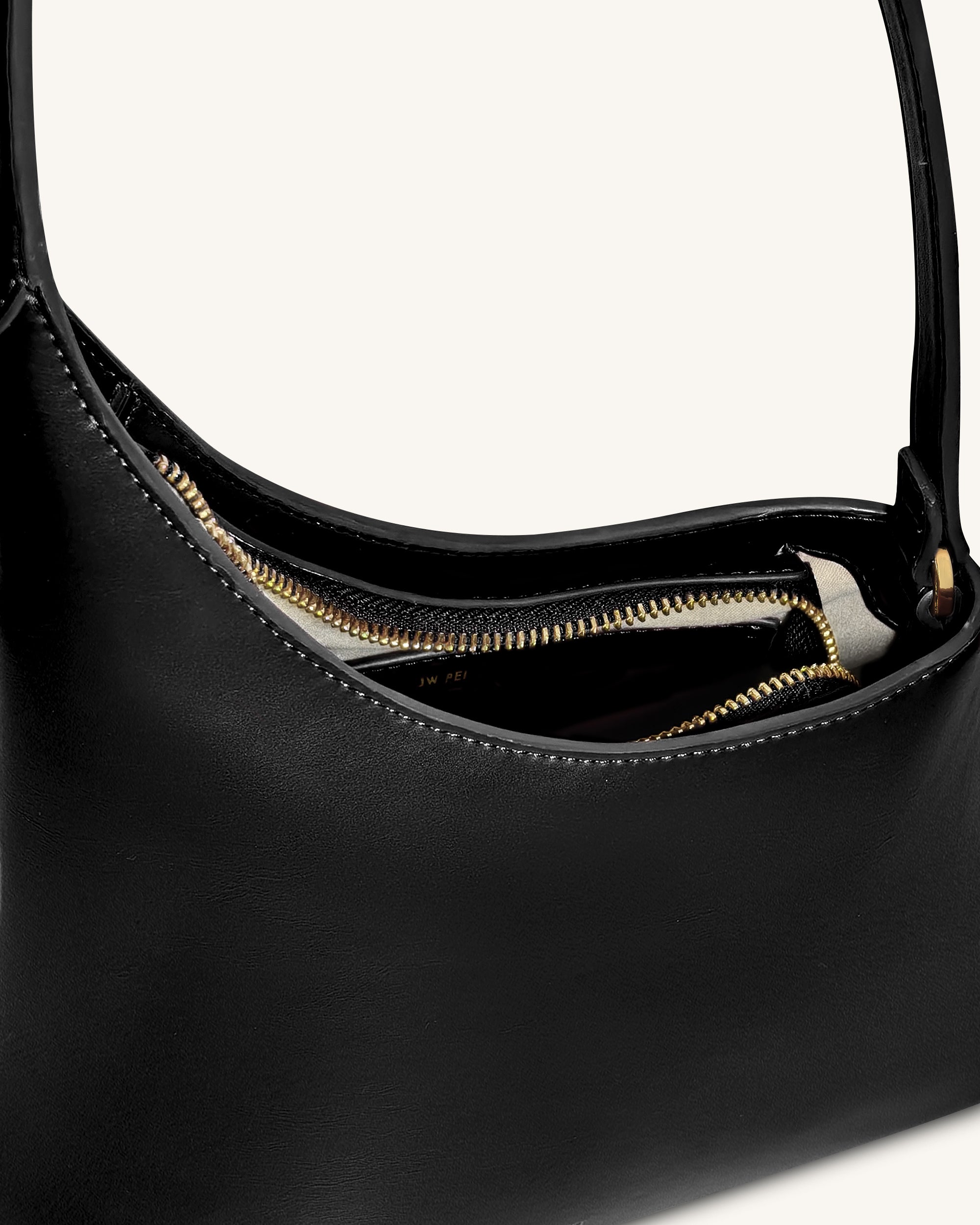 Lyra Shoulder Bag - Black - Image 5