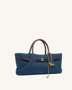 Alternative view of Maeve Tote Bag - Blue Denim