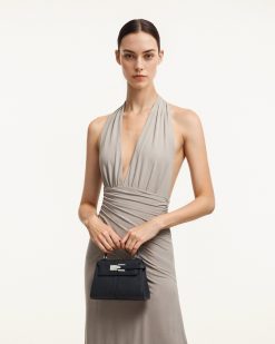 Alternative view of Elise Top Handle Bag - Black