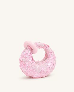 Alternative view of Abacus Sequin Mini Top Handle Bag - Pink