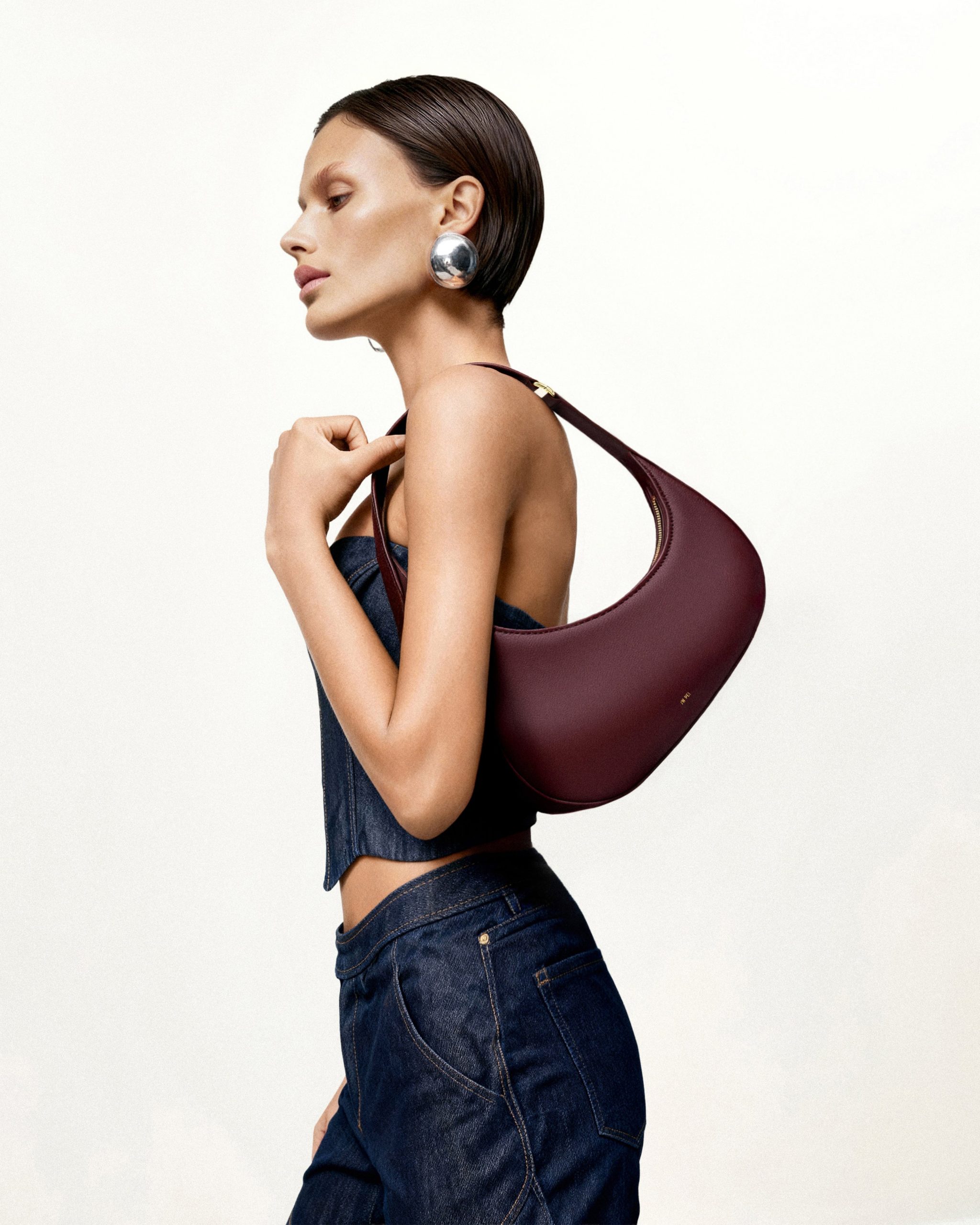 Harlee Shoulder Bag - Claret - Image 2