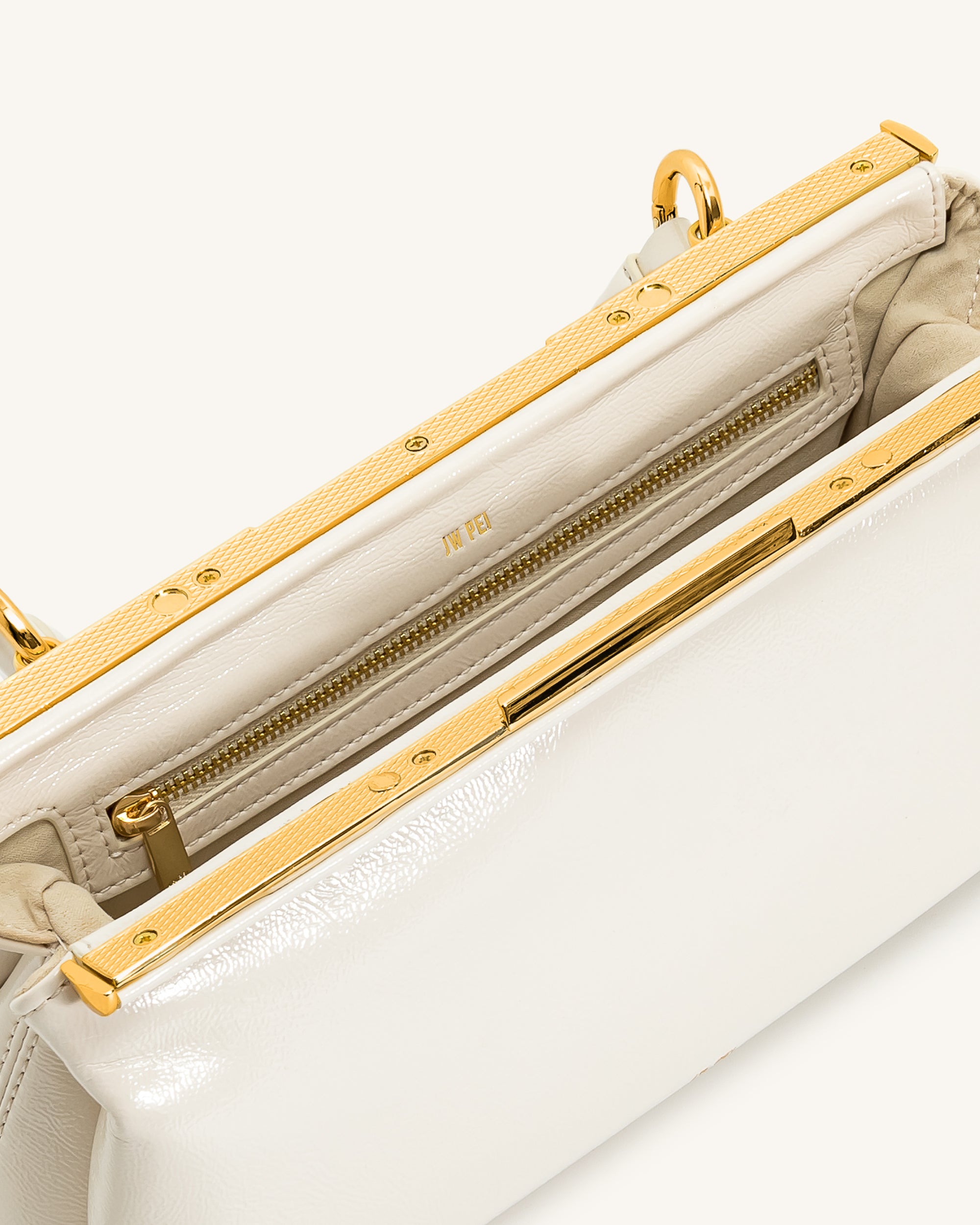 Danna Top Handle Bag - White - Image 4