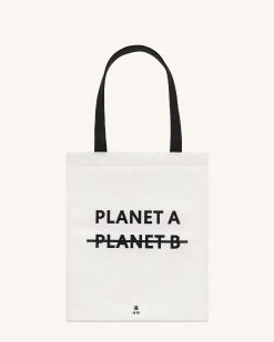 Rayna Cloth Tote Bag - White