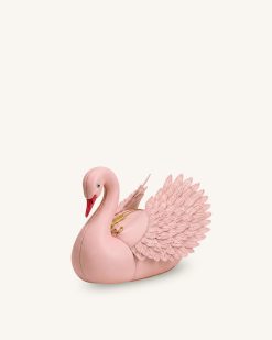 Alani Swan Shaped Crossbody Bag - Pink